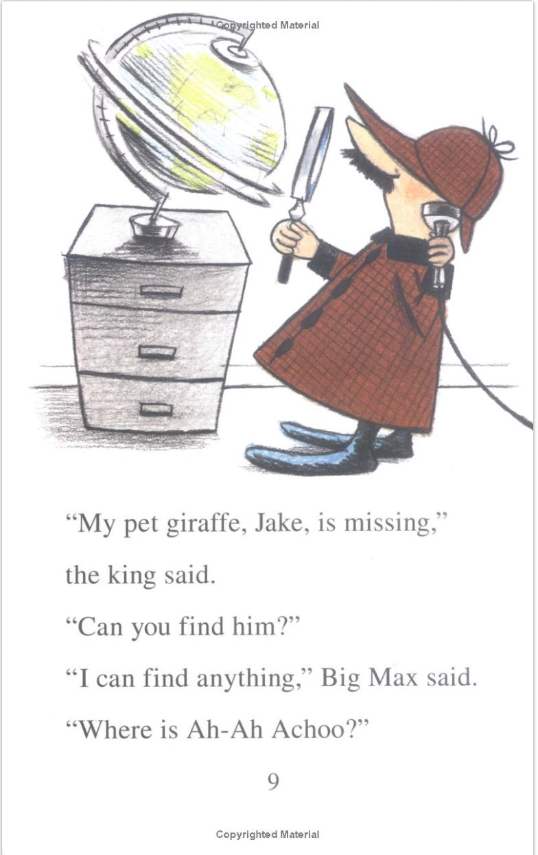 ICR: Big Max and the Mystery of the Missing Giraffe (I Can Read! L2)-Fiction: 橋樑章節 Early Readers-買書書 BuyBookBook