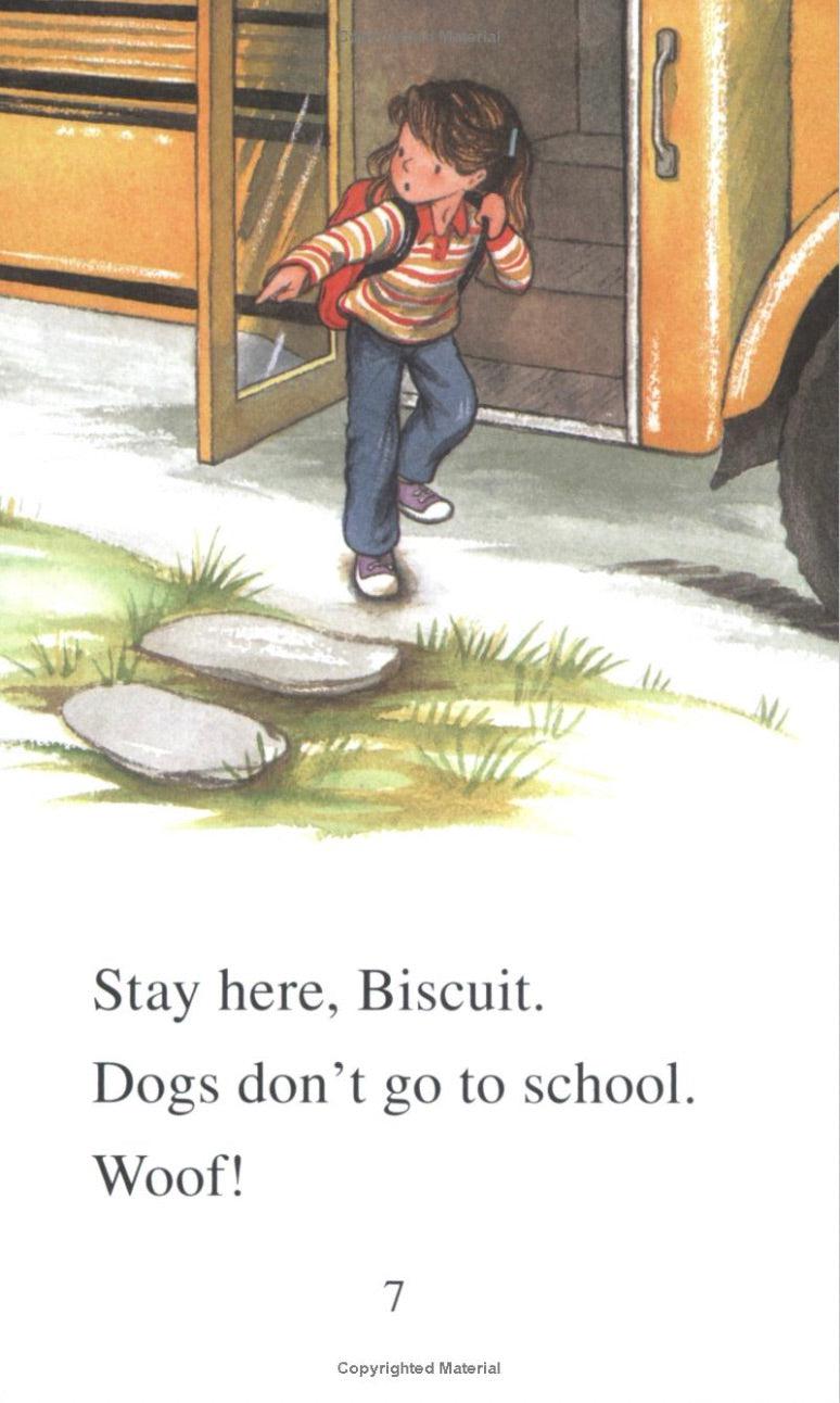 ICR: Biscuit Goes to School (I Can Read! L0 My First)-Fiction: 橋樑章節 Early Readers-買書書 BuyBookBook