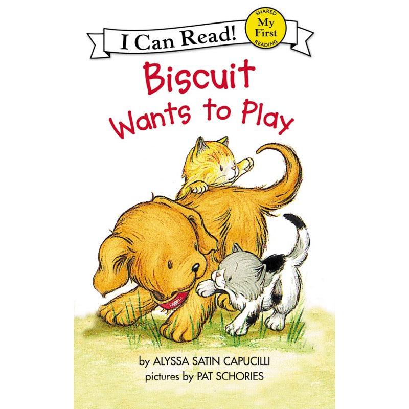 ICR: Biscuit Wants to Play (I Can Read! L0 My First)-Fiction: 橋樑章節 Early Readers-買書書 BuyBookBook