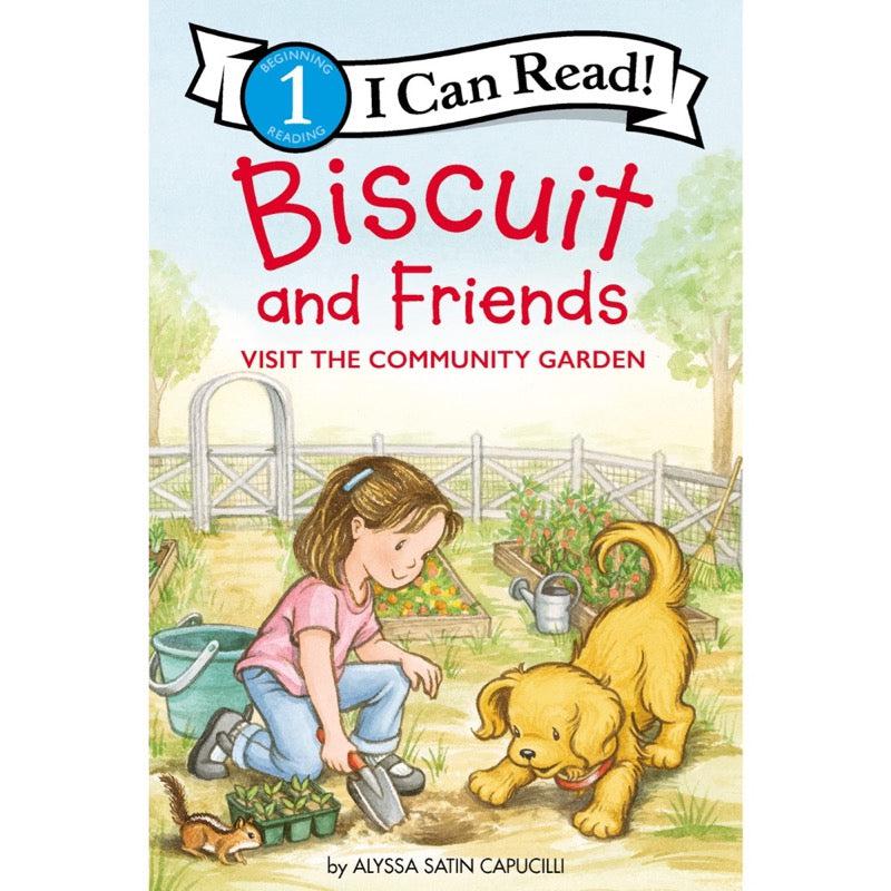 ICR: Biscuit and Friends Visit the Community Garden (I Can Read! L1)-Fiction: 橋樑章節 Early Readers-買書書 BuyBookBook