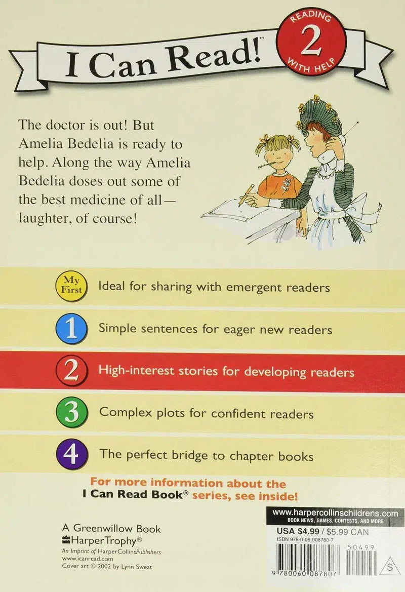 ICR: Calling Doctor Amelia Bedelia (I Can Read! L2)-Fiction: 橋樑章節 Early Readers-買書書 BuyBookBook