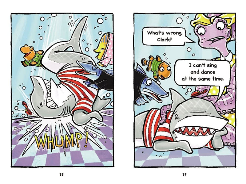 ICR: Clark the Shark and the School Sing (I Can Read! Comics L1)-Fiction: 橋樑章節 Early Readers-買書書 BuyBookBook