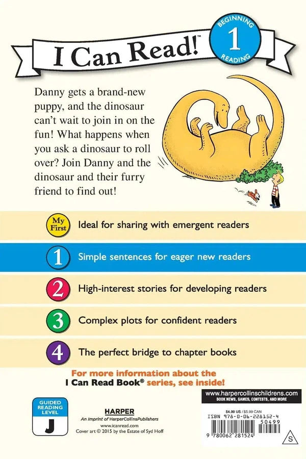 ICR: Danny and the Dinosaur and the New Puppy (I Can Read! L1)-Fiction: 橋樑章節 Early Readers-買書書 BuyBookBook