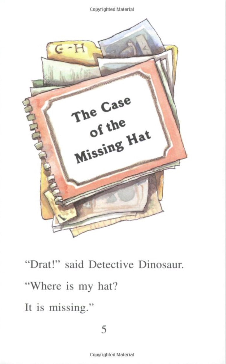 ICR: Detective Dinosaur (I Can Read! L2)-Fiction: 橋樑章節 Early Readers-買書書 BuyBookBook