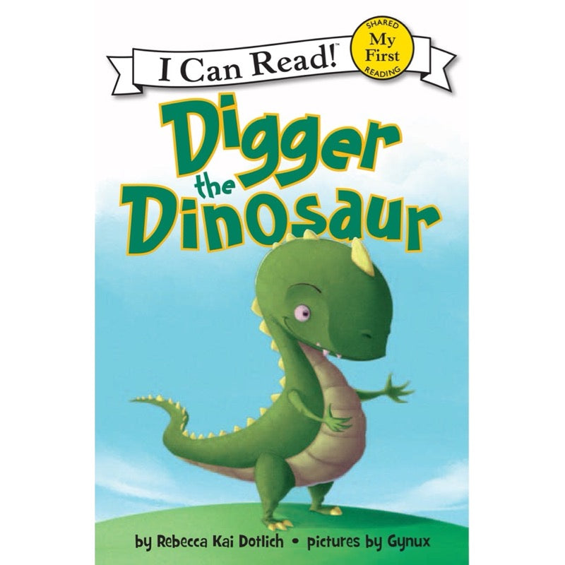 ICR: Digger the Dinosaur (I Can Read! L0 My First)-Fiction: 橋樑章節 Early Readers-買書書 BuyBookBook