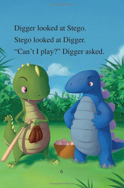 ICR: Digger the Dinosaur (I Can Read! L0 My First)-Fiction: 橋樑章節 Early Readers-買書書 BuyBookBook