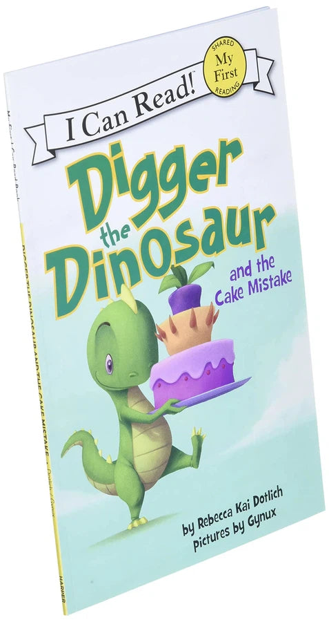 ICR: Digger the Dinosaur and the Cake Mistake (I Can Read! L0 My First)-Fiction: 橋樑章節 Early Readers-買書書 BuyBookBook