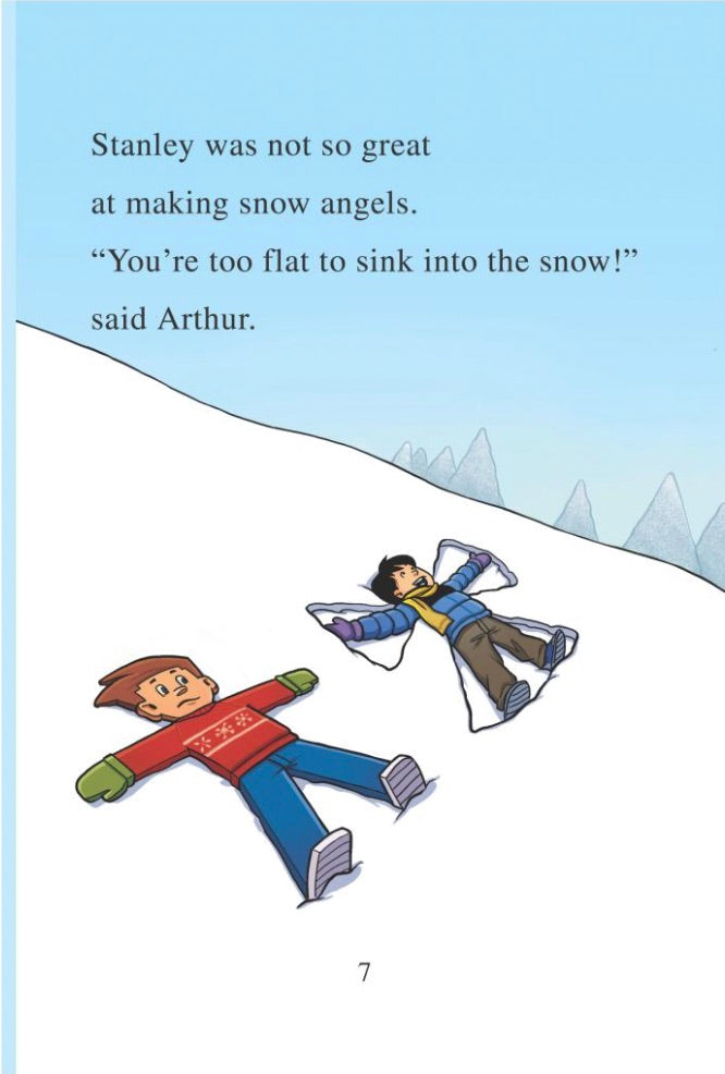 ICR: Flat Stanley: On Ice (I Can Read! L2)-Fiction: 橋樑章節 Early Readers-買書書 BuyBookBook