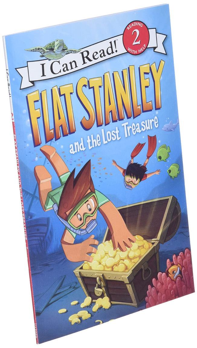 ICR: Flat Stanley and the Lost Treasure (I Can Read! L2)-Fiction: 橋樑章節 Early Readers-買書書 BuyBookBook