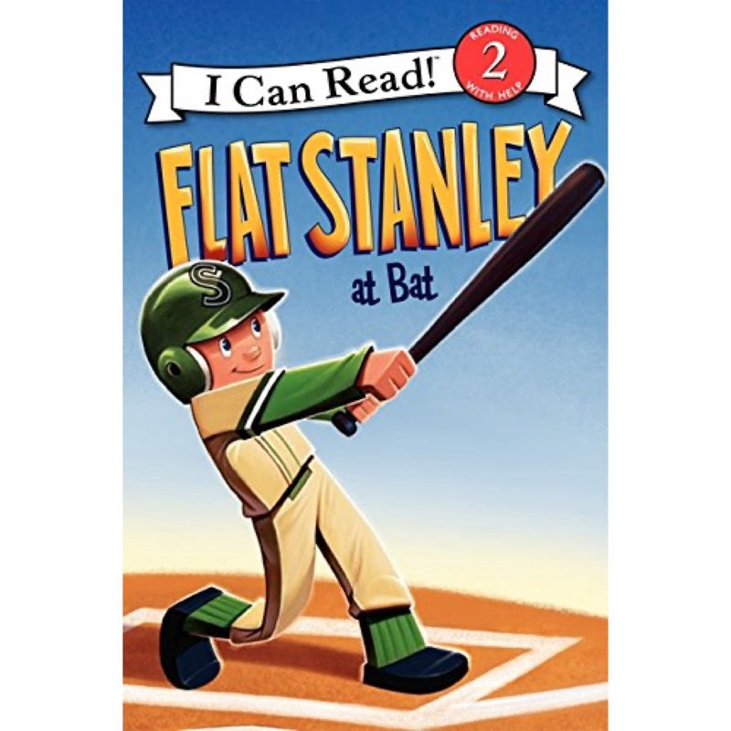 ICR: Flat Stanley at Bat (I Can Read! L2)-Fiction: 橋樑章節 Early Readers-買書書 BuyBookBook