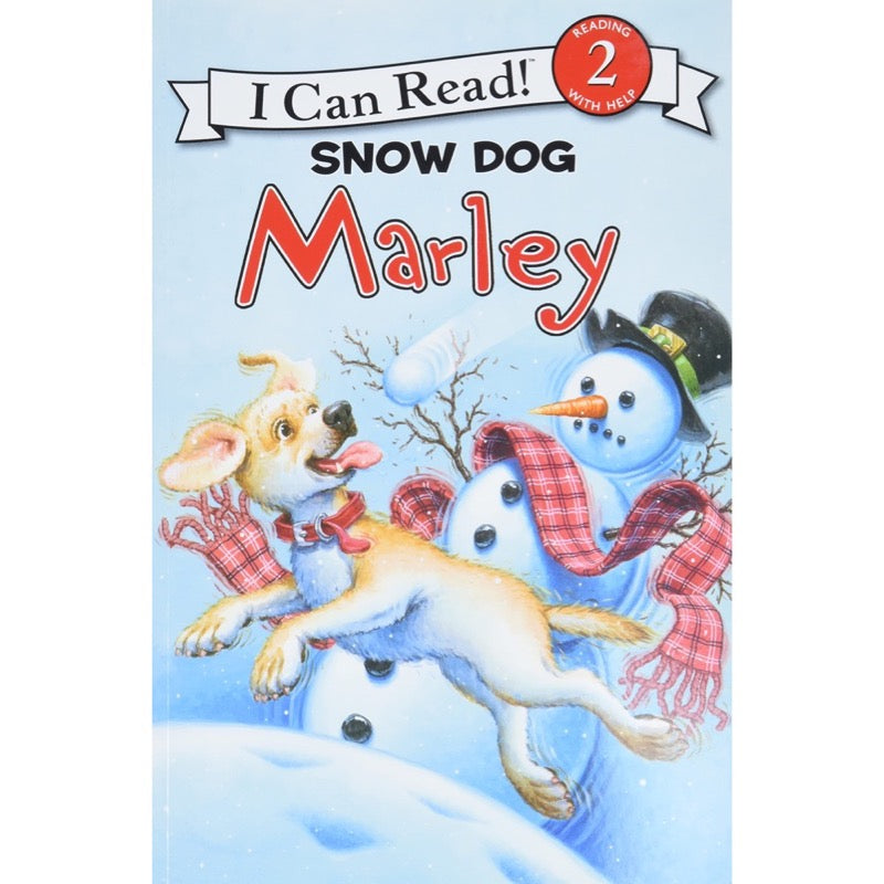 ICR: Marley: Snow Dog Marley: A Winter and Holiday Book for Kids (I Can Read! L2)-Fiction: 橋樑章節 Early Readers-買書書 BuyBookBook