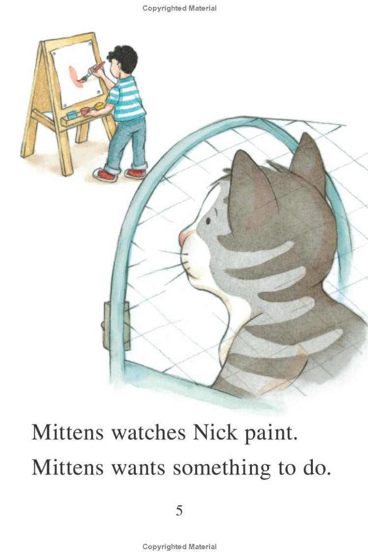 ICR: Mittens at School (I Can Read! L0 My First)-Fiction: 橋樑章節 Early Readers-買書書 BuyBookBook