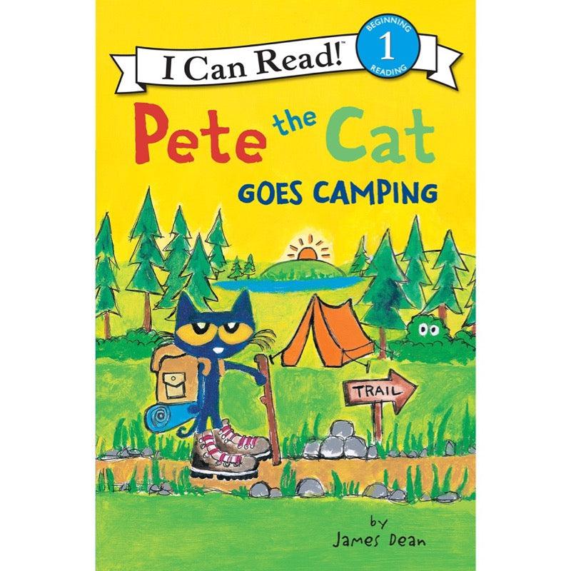 ICR: Pete the Cat Goes Camping (I Can Read! L1)-Fiction: 橋樑章節 Early Readers-買書書 BuyBookBook