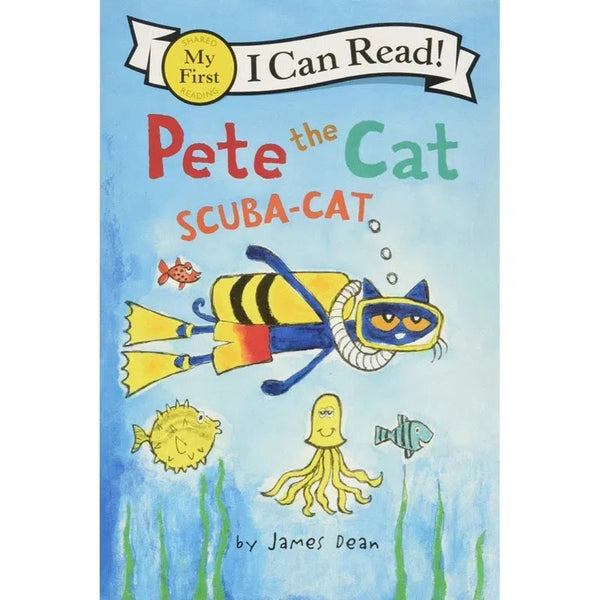 ICR: Pete the Cat: Scuba-Cat (I Can Read! L0 My first)-Fiction: 橋樑章節 Early Readers-買書書 BuyBookBook