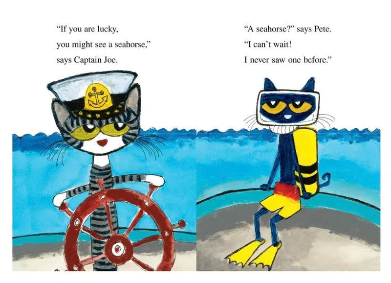 ICR: Pete the Cat: Scuba-Cat (I Can Read! L0 My first)-Fiction: 橋樑章節 Early Readers-買書書 BuyBookBook