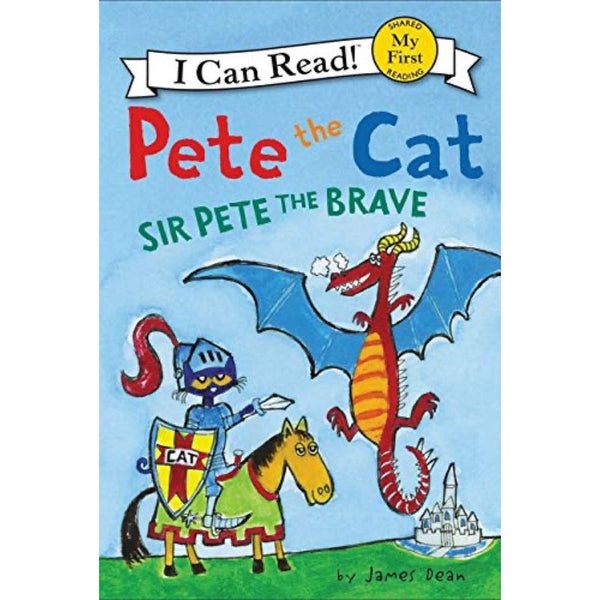 ICR: Pete the Cat: Sir Pete the Brave (I Can Read! L0 My first)-Fiction: 橋樑章節 Early Readers-買書書 BuyBookBook