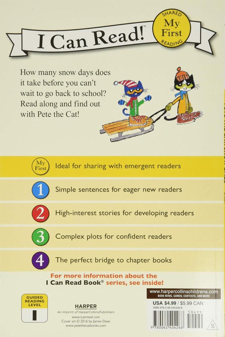 ICR: Pete the Cat: Snow Daze: A Winter and Holiday Book for Kids (I Can Read! L0 My first)-Fiction: 橋樑章節 Early Readers-買書書 BuyBookBook