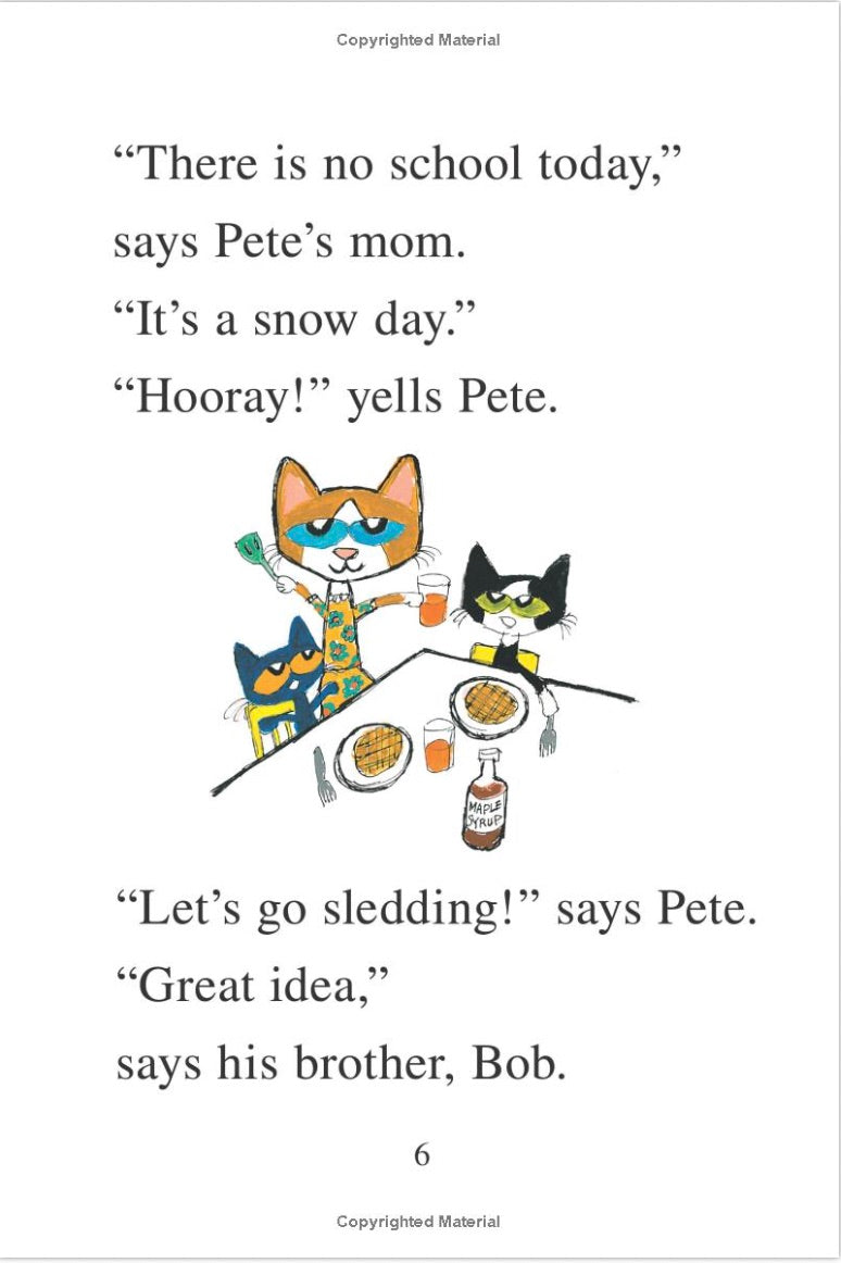 ICR: Pete the Cat: Snow Daze: A Winter and Holiday Book for Kids (I Can Read! L0 My first)-Fiction: 橋樑章節 Early Readers-買書書 BuyBookBook