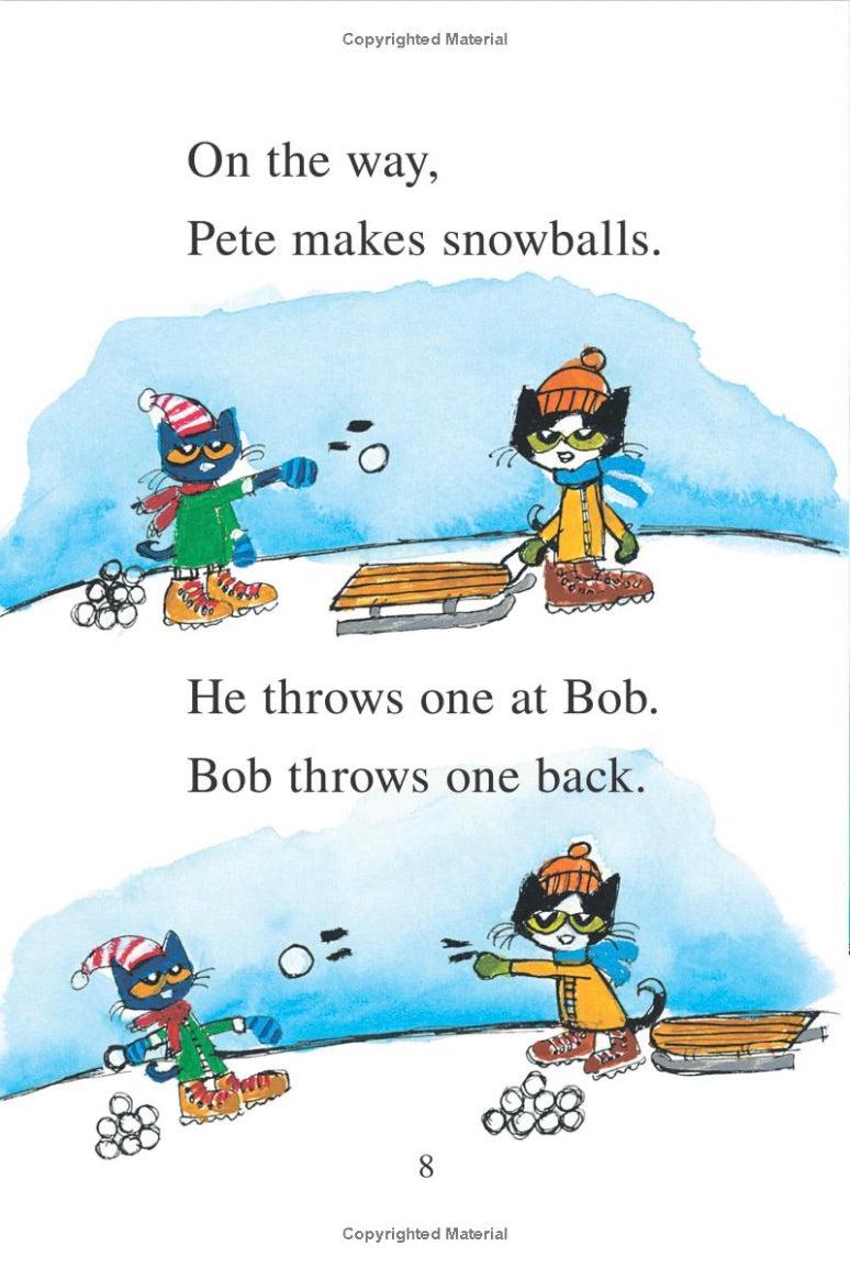 ICR: Pete the Cat: Snow Daze: A Winter and Holiday Book for Kids (I Can Read! L0 My first)-Fiction: 橋樑章節 Early Readers-買書書 BuyBookBook