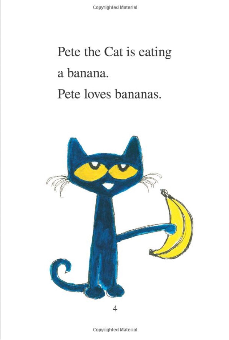 ICR: Pete the Cat and the Bad Banana (I Can Read! L0 My First)-Fiction: 橋樑章節 Early Readers-買書書 BuyBookBook