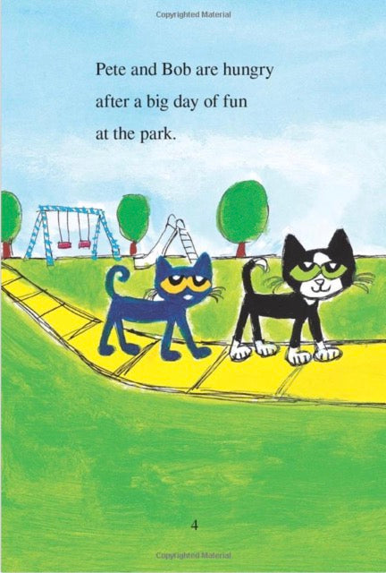 ICR: Pete the Cat's Trip to the Supermarket (I Can Read! L1)-Fiction: 橋樑章節 Early Readers-買書書 BuyBookBook