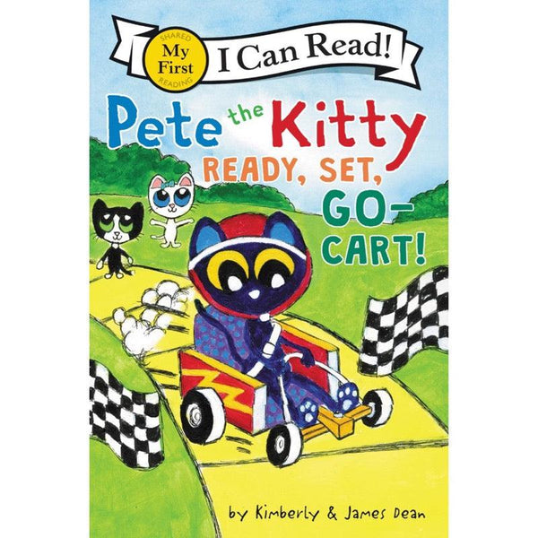 ICR: Pete the Kitty: Ready, Set, Go-Cart! (I Can Read! L0 My first)-Fiction: 橋樑章節 Early Readers-買書書 BuyBookBook