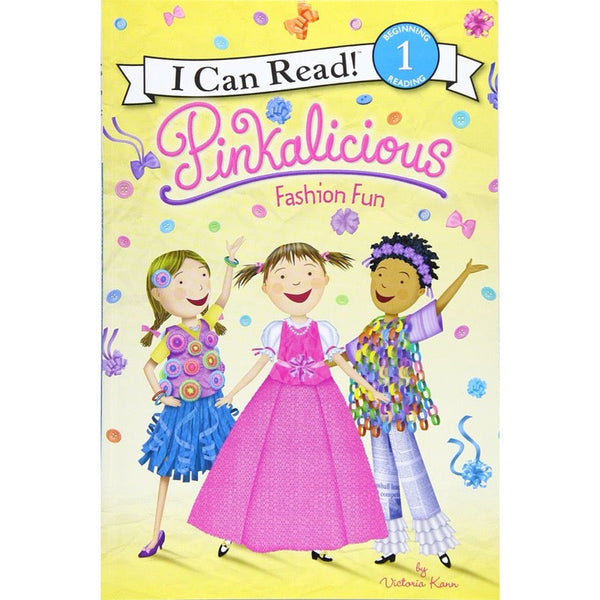 ICR: Pinkalicious: Fashion Fun (I Can Read! L1)-Fiction: 橋樑章節 Early Readers-買書書 BuyBookBook