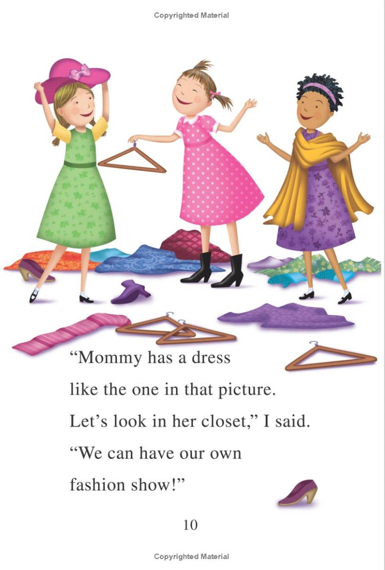 ICR: Pinkalicious: Fashion Fun (I Can Read! L1)-Fiction: 橋樑章節 Early Readers-買書書 BuyBookBook