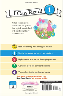 ICR: Pinkalicious and the Flower Fairy (I Can Read! L1)-Fiction: 橋樑章節 Early Readers-買書書 BuyBookBook