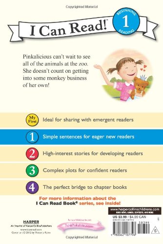 ICR: Pinkalicious and the Pinkatastic Zoo Day (I Can Read! L1)-Fiction: 橋樑章節 Early Readers-買書書 BuyBookBook