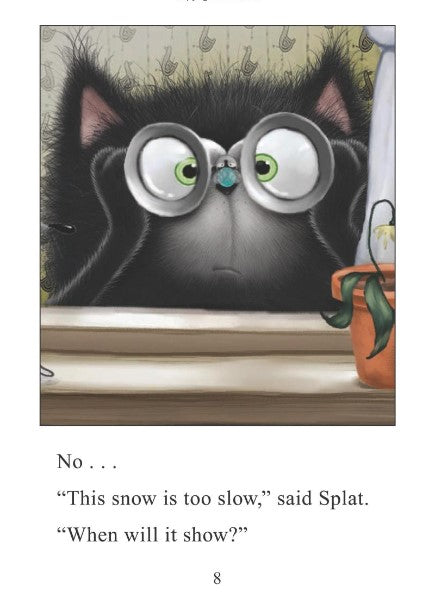 ICR: Splat the Cat : Blow, Snow, Blow (I Can Read! L1)-Fiction: 橋樑章節 Early Readers-買書書 BuyBookBook