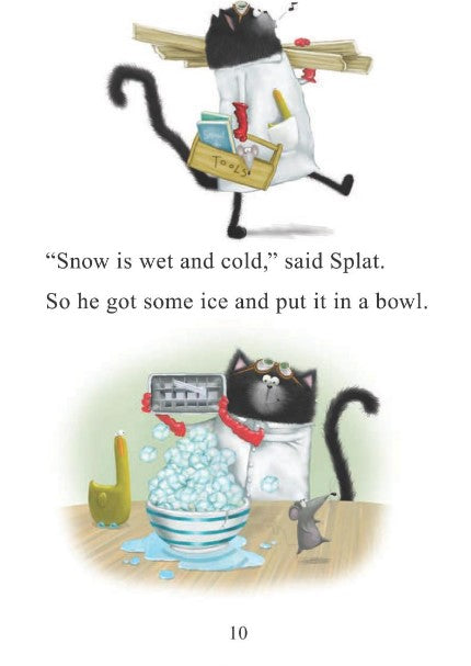 ICR: Splat the Cat : Blow, Snow, Blow (I Can Read! L1)-Fiction: 橋樑章節 Early Readers-買書書 BuyBookBook