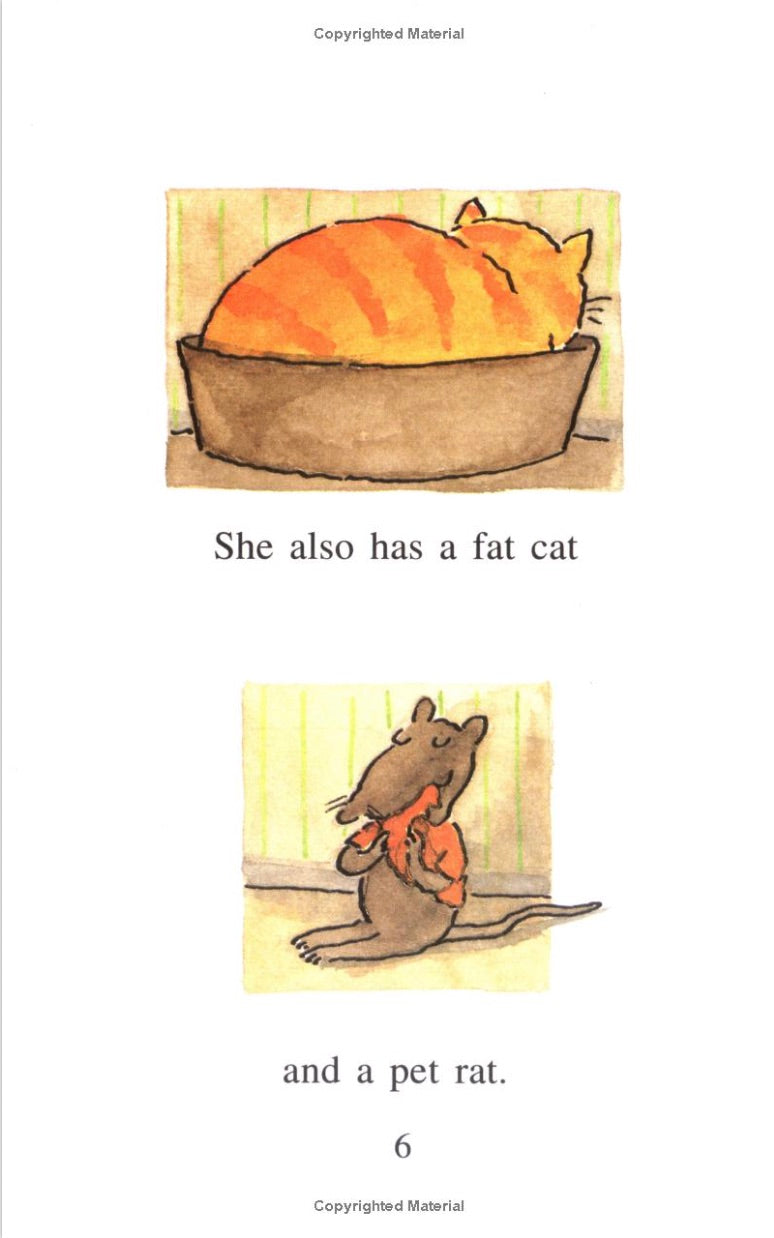 ICR: The Fat Cat Sat on the Mat (I Can Read! L1)-Fiction: 橋樑章節 Early Readers-買書書 BuyBookBook