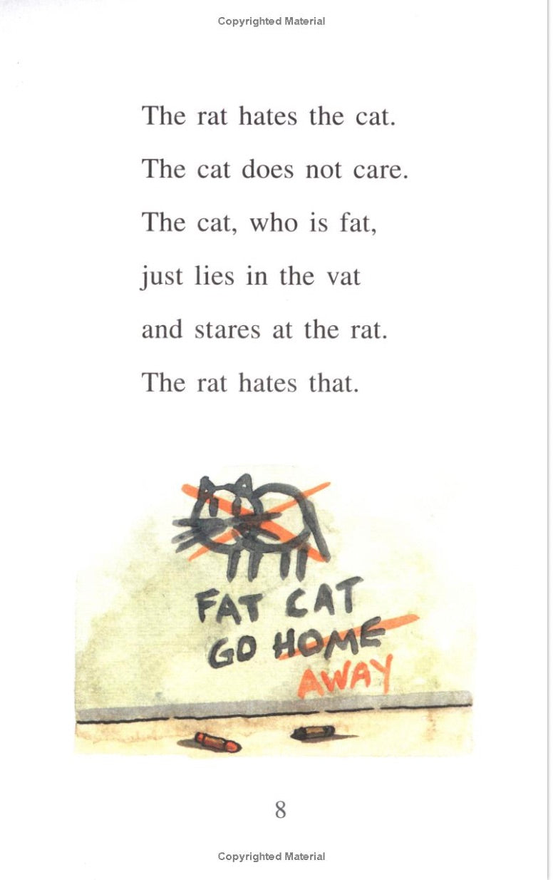 ICR: The Fat Cat Sat on the Mat (I Can Read! L1)-Fiction: 橋樑章節 Early Readers-買書書 BuyBookBook