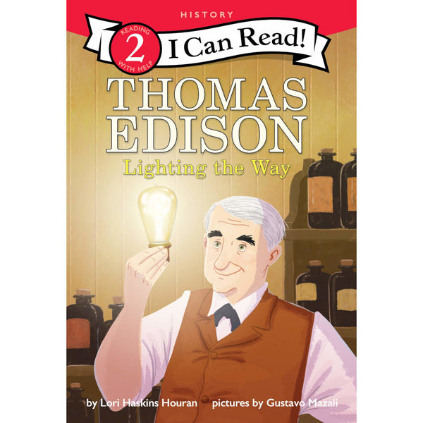 ICR: Thomas Edison: Lighting the Way (I Can Read! L2)-Fiction: 橋樑章節 Early Readers-買書書 BuyBookBook