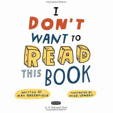 I Don't Want to Read This Book-Fiction: 兒童繪本 Picture Books-買書書 BuyBookBook