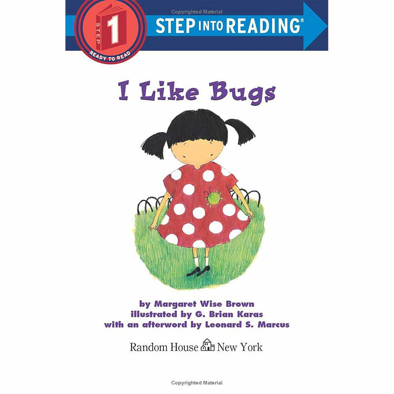 I Like Bugs (Step into Reading L1)-Fiction: 橋樑章節 Early Readers-買書書 BuyBookBook