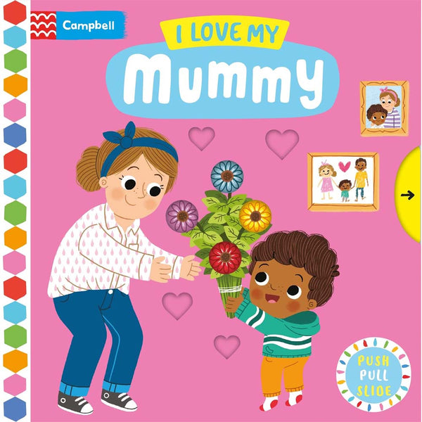 I Love My Mummy (Campbell Busy Books)-Nonfiction: 學前基礎 Preschool Basics-買書書 BuyBookBook