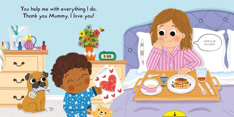 I Love My Mummy (Campbell Busy Books)-Nonfiction: 學前基礎 Preschool Basics-買書書 BuyBookBook