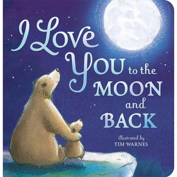 I Love You to the Moon and Back (Board Book) - 買書書 BuyBookBook
