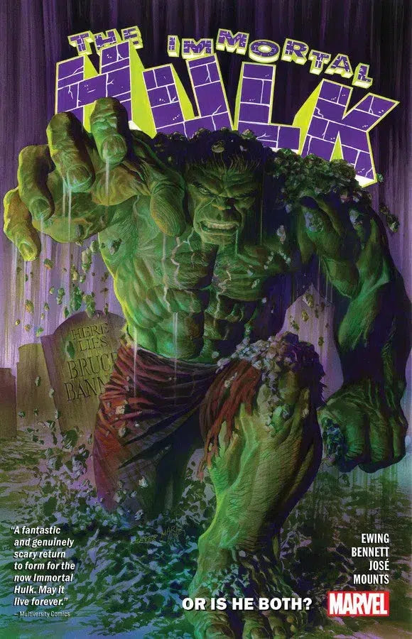 IMMORTAL HULK VOL. 1: OR IS HE BOTH?-Graphic novel / Comic book / Manga: genres-買書書 BuyBookBook