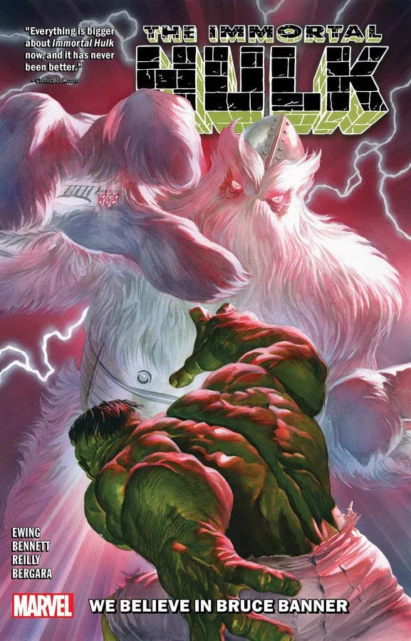 IMMORTAL HULK VOL. 6: WE BELIEVE IN BRUCE BANNER-Graphic novel / Comic book / Manga: genres-買書書 BuyBookBook