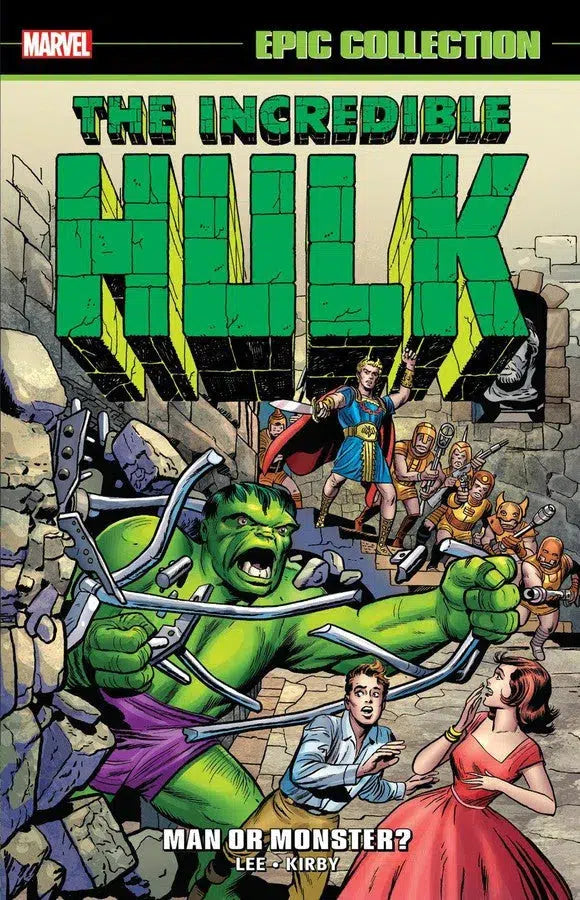 INCREDIBLE HULK EPIC COLLECTION: MAN OR MONSTER? [NEW PRINTING 2]-Graphic novel / Comic book / Manga: genres-買書書 BuyBookBook