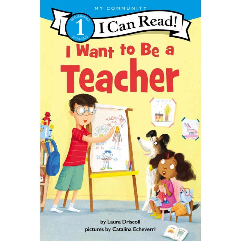 ICR: I Want to Be a Teacher (I Can Read! L1)-Fiction: 橋樑章節 Early Readers-買書書 BuyBookBook