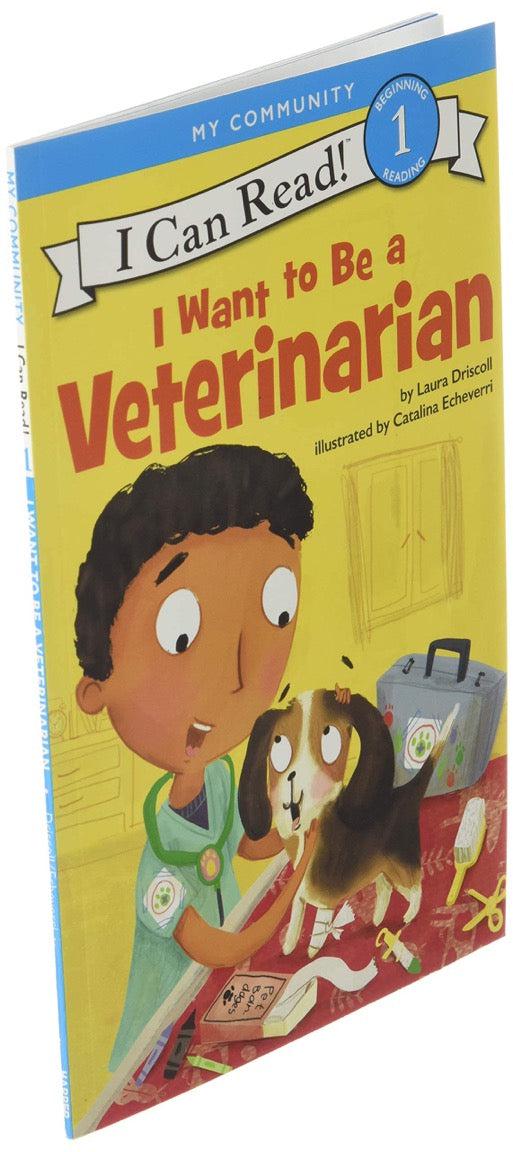 ICR: I Want to Be a Veterinarian (I Can Read! L1)-Fiction: 橋樑章節 Early Readers-買書書 BuyBookBook