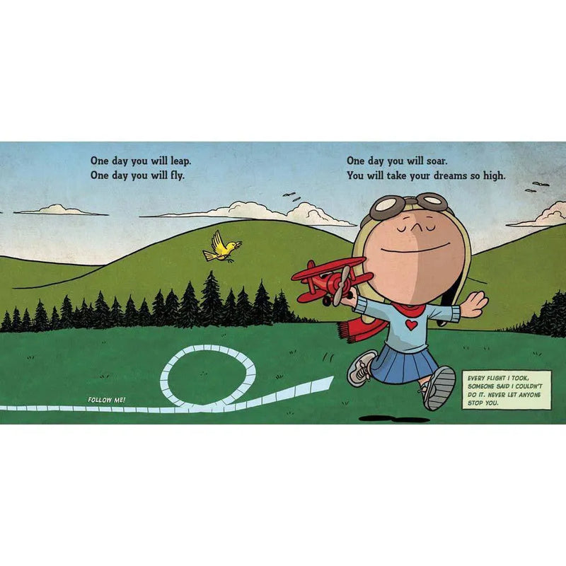 I am Unstoppable: A Little Book About Amelia Earhart (Board Book) PRHUS