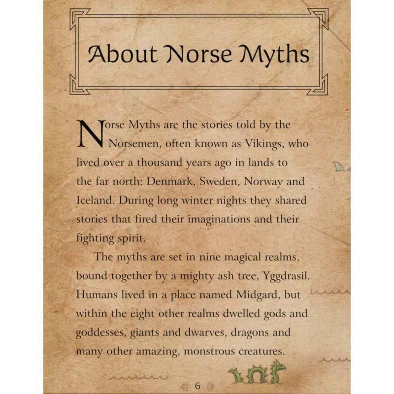 Illustrated Norse Myths Usborne