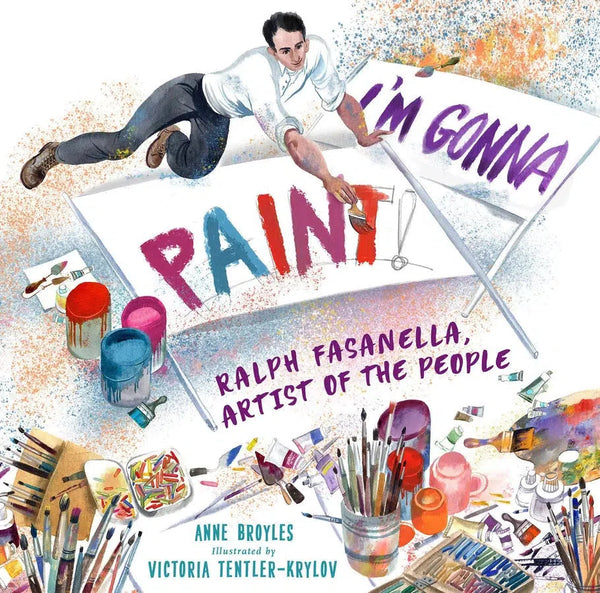 I'm Gonna Paint-Children’s / Teenage general interest: Biography and autobiography-買書書 BuyBookBook