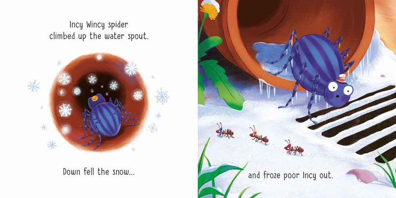 Little Board Book: Incy Wincy Spider - 買書書 BuyBookBook