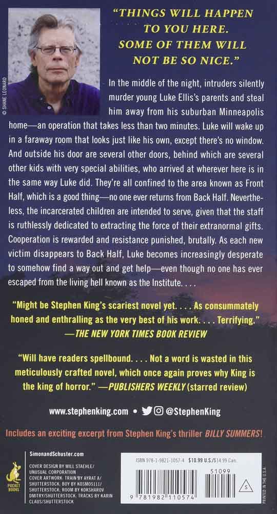 Institute, The (Stephen King)-Fiction: 劇情故事 General-買書書 BuyBookBook